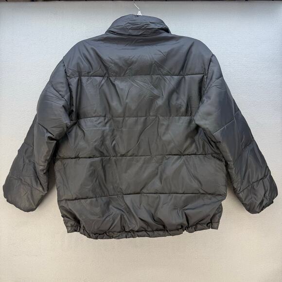 Castle X Raceware Puffer Coat Youth XL Black Hidden Hood Snowmobile Jacket - Picture 2 of 13